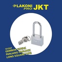 101537 LAKONI PRO GEMBOK KOTAK PANJANG PADLOCK LONG SQUARE TYPE 50mm