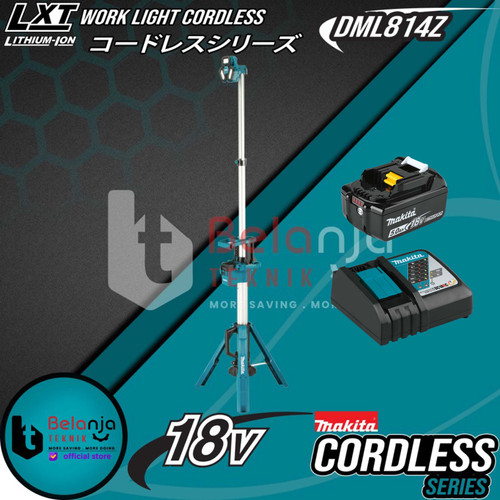 Makita Lampu Penerangan DML814Z Led Tower Area Work Light Cordless Set