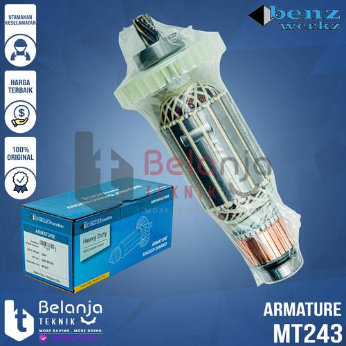 Benz Armature MT 243 Armatur Rotor Maktec Angker Mesin Cut Off MT 243