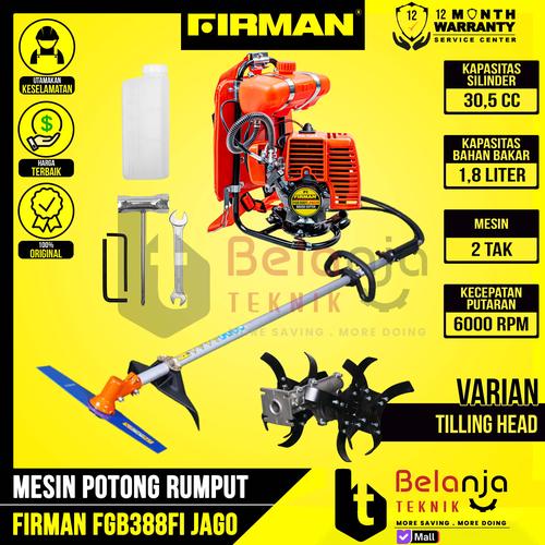 Firman Mesin Potong Rumput FGB 388 FI Jago Brush Cutter 2 Tak FGB388FI