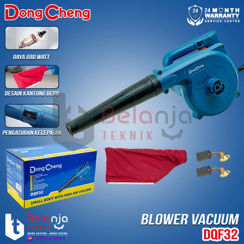 Dongcheng Mesin Blower Tangan Listrik DQF32 Hand Blower 680W Variable