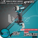 Makita Impact Wrench Baterai DTW181Z Cordless Brushless 1/2 In 18V DTW