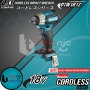 Makita Impact Wrench Baterai DTW181Z Cordless Brushless 1/2 In 18V DTW