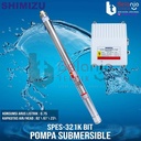 Shimizu Pompa AIr Satelit Eco Series SPES 321K Submersible 1 HP 220V