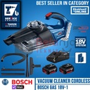 Bosch Mesin Vacuum Cleaner Cordless GAS 18V-LI Charger Baterai X2 18V
