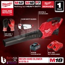 Milwaukee Mesin Hand Blower Baterai M18 FBL-0 Tiup Angin Set 18V 8 AH