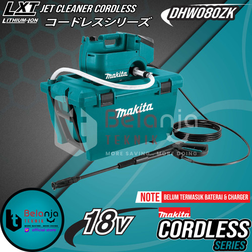 Makita Jet Cleaner Cordless DHW080ZK Mesin Cuci Portable 36V Unit Only