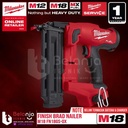 Milwaukee Finish Brad Nailer M18 FN18GS-0X Paku Tembak Baterai 18 Volt