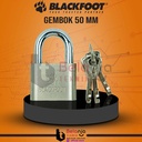Blackfoot Gembok 50 mm Leher Pendek Kunci Rumah Pagar 50mm Padlock