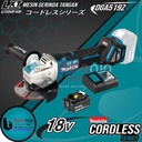 Makita Cordless Angle Grinder 5" DGA519Z Mesin Gerinda Tangan SET 18V