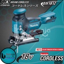 Makita Mesin Jigsaw Cordless DJV181Z Gergaji Triplek Baterai 18V