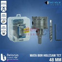 Benz Mata Bor Holesaw TCT 48 MM Mata Bor Plong Metal Besi Hole Saw