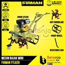 Firman Mesin Bajak Sawah FTL 620 Basah Kering Cultivator SFE200 6.5HP