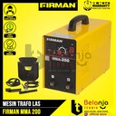 Firman Mesin Travo Las WS 200S Trafo DC MMA Inverter Heavy Industrial