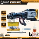 Doliz Demolition Hammer BA 295 1400 Watt Mesin Bobok Beton HEX 95 J