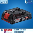 Bosch GBA 18V 2Ah Battery Baterai 18V-LI 2 Ampere Cordless Lithium Ion