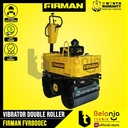 Firman Vibrator Double Roller FVR800EC Mesin Pemadat Tanah + Engine