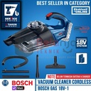 Bosch Vacuum Cleaners Cordless GAS 18V-1 Li SOLO Mesin Sedot Debu Dry