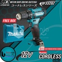 Makita Mesin Bor Obeng Baterai DF 332 DZ Cordless Drill DF332DZ 12V DF