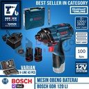 BOSCH Mesin Obeng Baterai GDR 120 LI Impact Cordless + Mata Obeng 43Pc