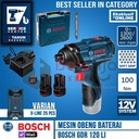 BOSCH Mesin Obeng Baterai GDR 120 LI Impact Cordless + Mata Obeng 25Pc