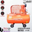 Matrix Mesin Kompresor Angin 0.25 Hp Air Compressor 30 Liter 1/4 Hp