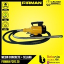 FIRMAN Mesin Pemadat Beton FCVE 20 Concrete Vibrator Selang 4 M FCVE20