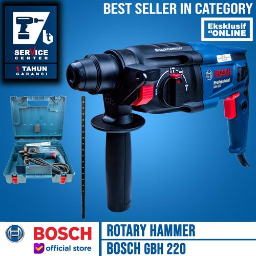 Bosch Mesin Bor Tembok Rotary Hammer Drill GBH 2-20 DRE 20 MM 600 Watt