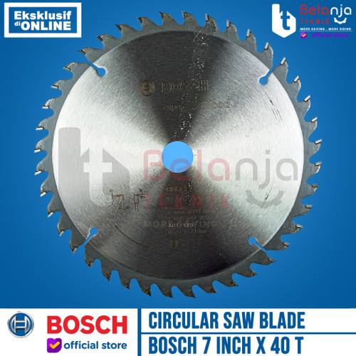 Bosch Pisau Circular Saw Kayu 7 Inch 40 T Mata Gergaji Kayu 7" 40T