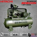 HITACHI Air Compressor Bebicon 1.5OP-9.5GS5A 2 HP Kompresor Angin 2HP