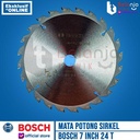 Bosch Pisau Circullar Saw Kayu 7 Inch 24 T Mata Gergaji Kayu 7" 24T
