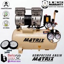 MATRIX 1 HP 25 Liter OIL LESS AIR COMPRESSOR - KOMPRESOR ANGIN