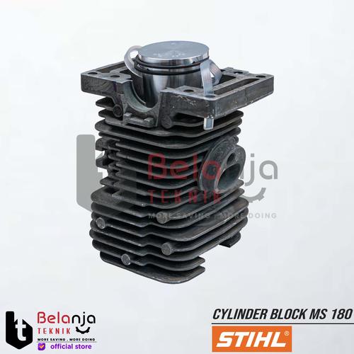 STIHL Cylinder Block MS 180 Blok MS180 Sparepart Mesin Chainsaw Stihl