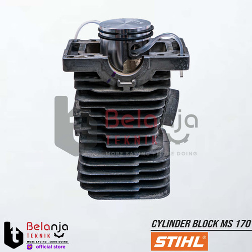 STIHL Cylinder Block MS 170 Blok MS170 Sparepart Mesin Chainsaw Stihl