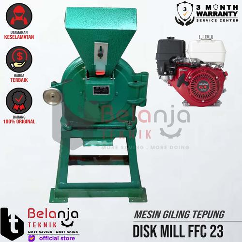 Mesin Gilingan Tepung - Disk Mill FFC 23 + Engine Honda GX270 Thailand