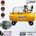 Bison 0.25 HP - AIR COMPRESSOR & ELEKTRO MOTOR 1/4 HP- KOMPRESOR ANGIN
