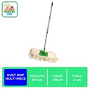 DUST MOP MULTI PIECE - Pendorong Debu Lantai Dengan Tongkat 3 Bagian