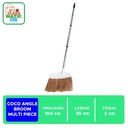 COCO ANGLE BROOM MULTI PIECE - Sapu Dengan Tongkat 3 Bagian Ringan