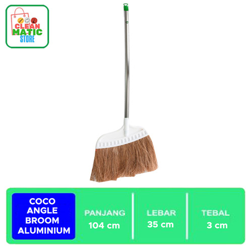 COCO ANGLE BROOM ALUMINIUM