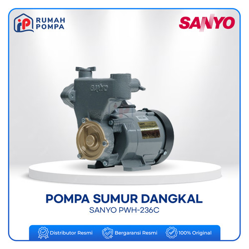 PWH 236C Pompa Air Dangkal Sanyo