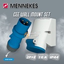 MENNEKES Wall Mount Socket Receptacle 2P+E / 3 Pin 16A IP44