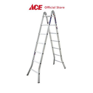 Ace - Fixsteps Tangga Lipat Aluminium Two Joint 7 Step