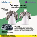 Jersey Sepedah Proteger Men's Leopard White