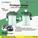 Jersey Sepedah Proteger Men's Crocodile Mint Green