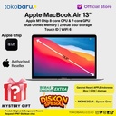 Apple MACBOOK AIR 2020 M1 CHIP 256GB RAM 8GB Garansi IBOX