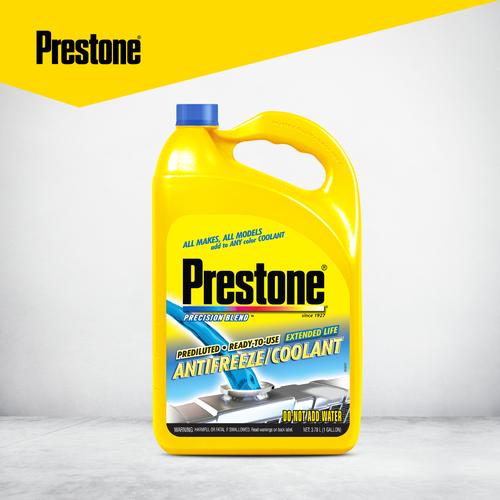 Prestone Ready To Use Coolant 33% Blue Biru Air Radiator Mobil 3.78L
