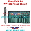 Betel Plong Kulit Punch Hole Set 15Pc (3-25mm) WP-1215 WIPRO