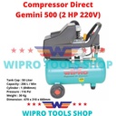 Kompresor Angin Listrik Air Compressor Direct Gemini 500 2HP WIPRO