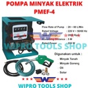 Fuel Transfer Pump / Pompa Minyak Elektrik + Flow Meter 4 Digit PMEF-4