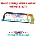 WIPRO Gagang / Stang Gergaji Besi / Tangan Model Pipa Kotak 12" WP0512